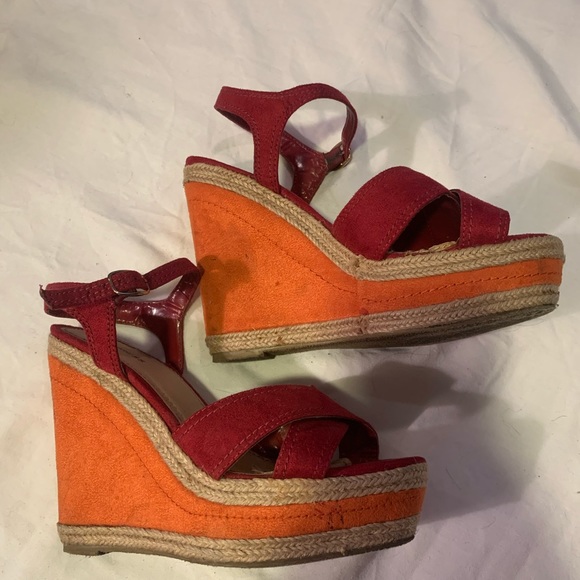 Express Color block wedges - Picture 2 of 5